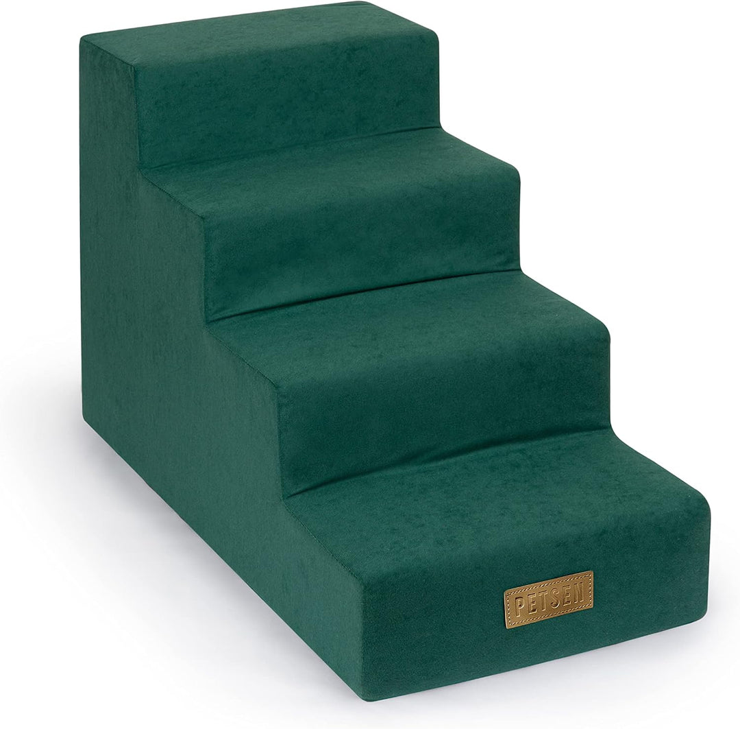 Sofatreppe für Hunde und Katzen – Hundetreppe für Bett &amp; Sofa – 3- oder 4-stufig, rutschfest &amp; wasch