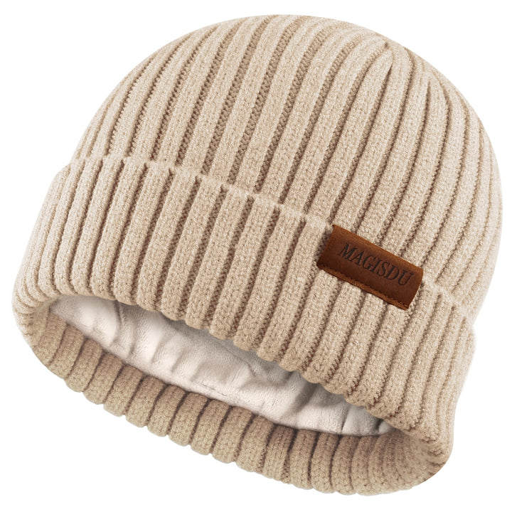 MAGISDU Baby Wintermütze Kinder Merino Mütze Jungen&amp;Mädchen Wollmütze Strickmütze Winter Beanie Ther