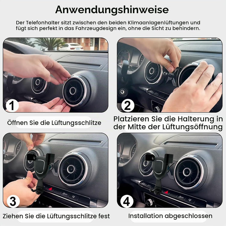 Kfz Handyhalterung Auto für Audi A3 8V 2014–2019 Support de gravité T002, Support de gravité T002