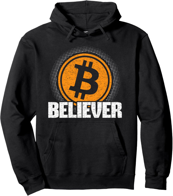 Believer - Bitcoin Blockchain Pullover Hoodie