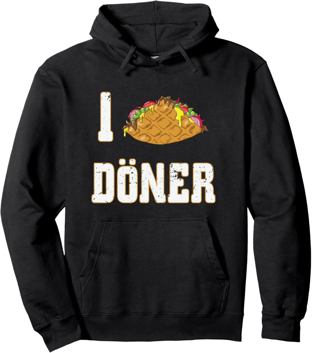 Ich liebe Döner Kebab Pullover Hoodie