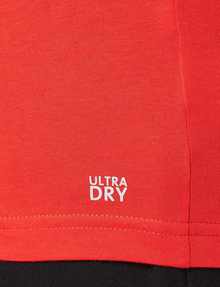 Lacoste Herren TH2042 T-Shirt Rundhals, Männer Logo Print Tee,Regular Fit L Korrida / Flashy Orange,
