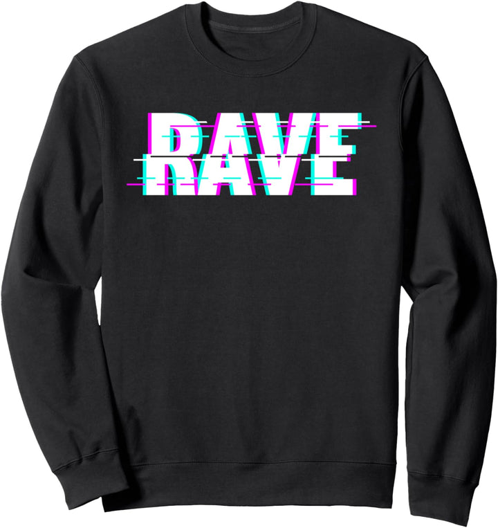 Techno Musik Rave Sweatshirt