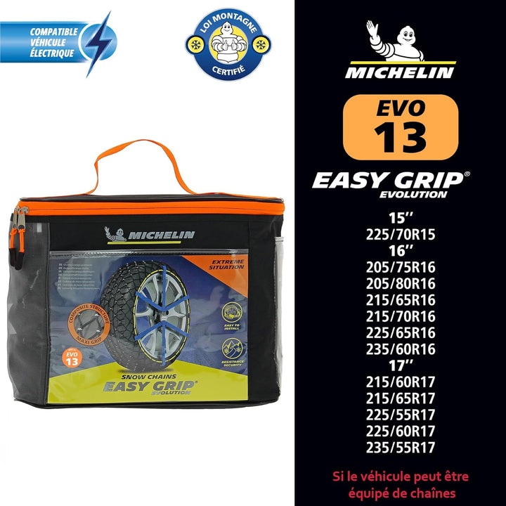 Michelin 008301 Easy Grip Evolution Composite-Schneekette, EVO 13, EVO 13