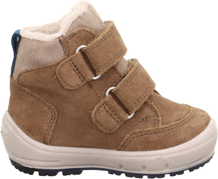 Superfit Jungen GroovySchneestiefel 22 EU Braun Blau 3000, 22 EU Braun Blau 3000