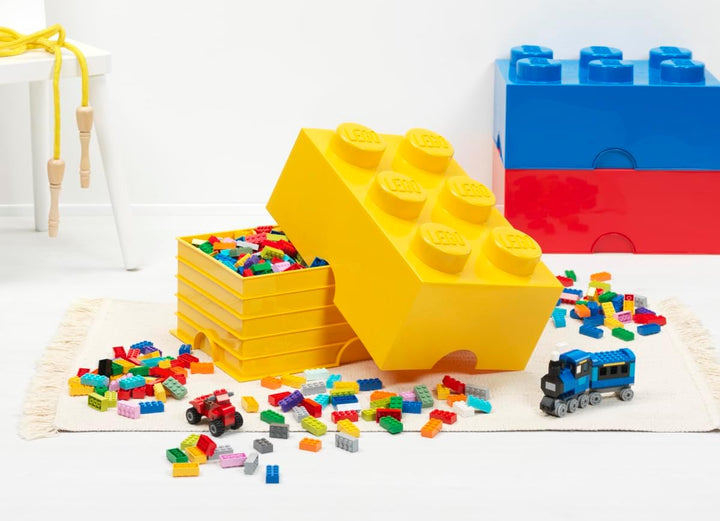 Room Copenhagen LEGO Storage Brick 6, Red (Gelb), Gelb