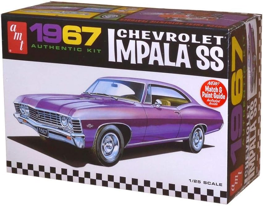 Round2 AMT981/12 1/25 1967er Chevy Impala SS, Fabrik