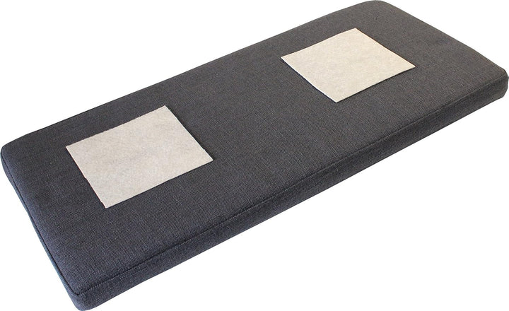 Germania Sitzkissen 3438-58, in Anthrazit, 72 x 6 x 33 cm (BxHxT) 72x6x33 cm (B/H/T), 72x6x33 cm (B/