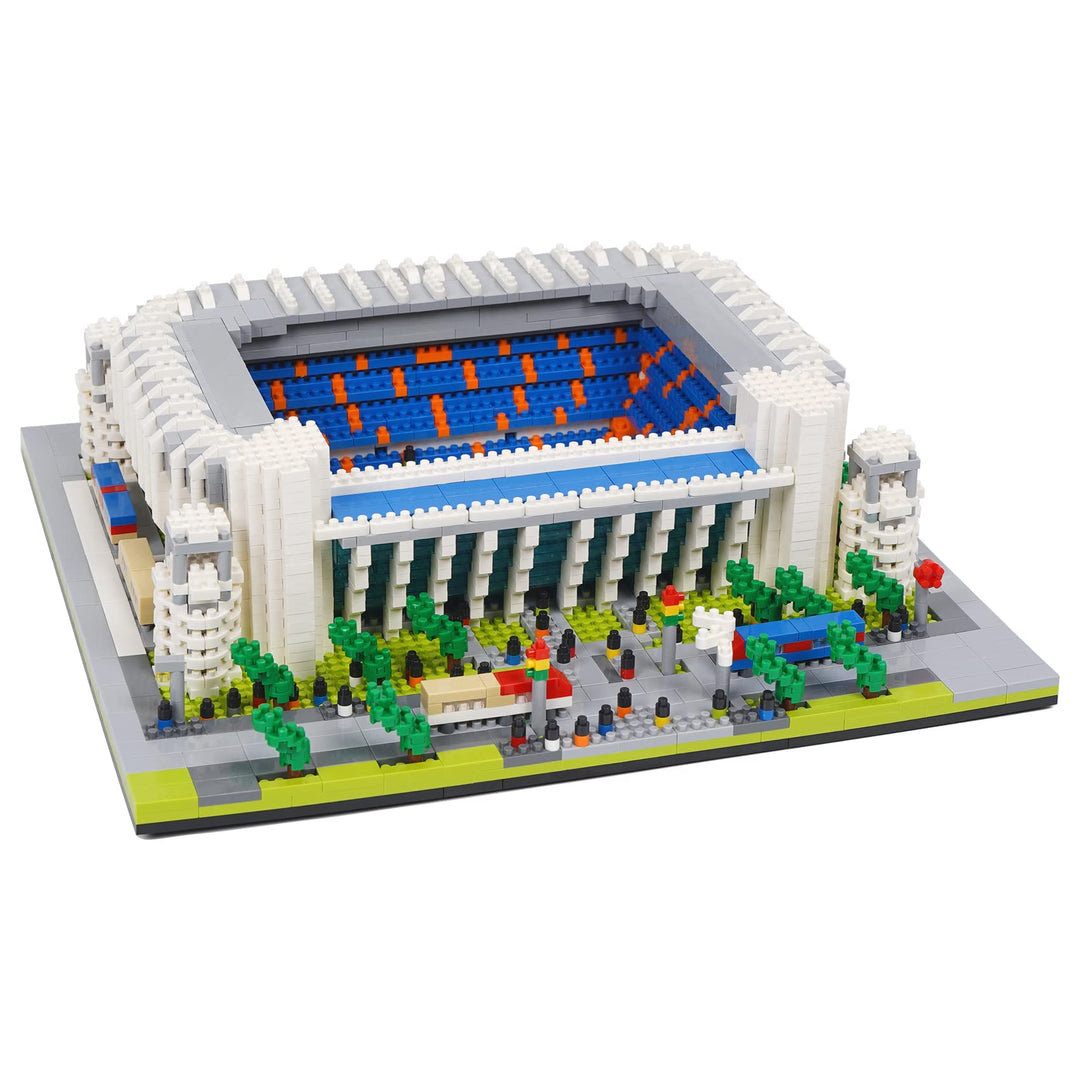 LULUFUN Bauklotz-Set, Architektur Mini Block Set, Weltberühmtes Fussballfeld Modell Blocks Kit, Samm