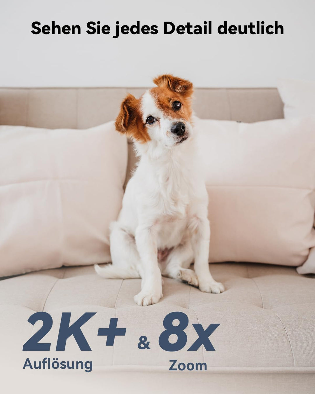 Imou 4MP Überwachungskamera Innen mit Personen-/Haustiererkennung, 2 Pack 2k+ | 2pack, 2k+ | 2pack