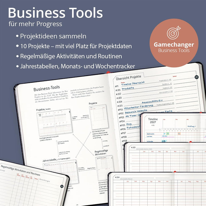 weekview Business Planner 2027 A5+ Wochenplaner Berry Classic Berry 2027 Classic, Berry 2027 Classic