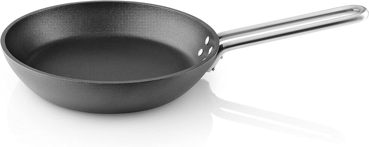 Eva Trio | Profi. bratpfanne Ø24cm | Langlebige und einzigartige Antihaftbeschichtung | Schwarz 24 c