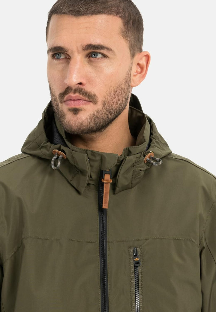 camel active Herren 420774/7E75 Jacke 28 Olive Brown, 28 Olive Brown