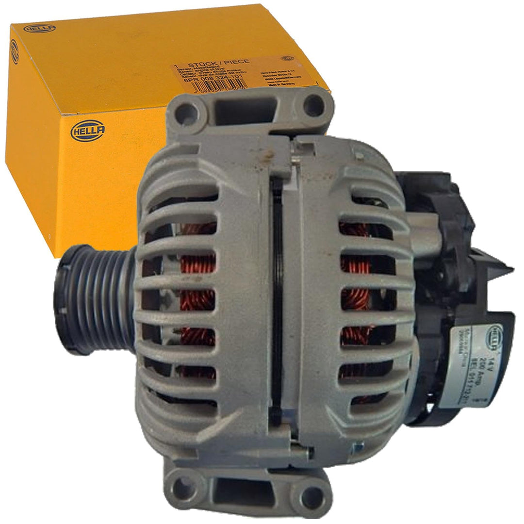HELLA - Generator/Lichtmaschine - 14V - 200A - für u.a. Mercedes-Benz Vito / Mixto Box (W639) - 8EL