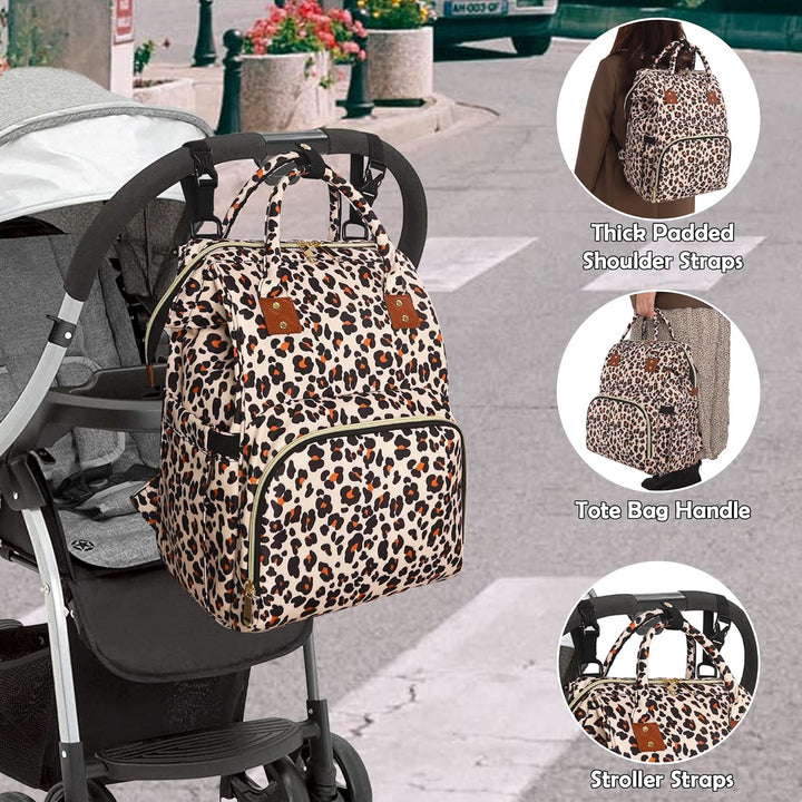Wickeltasche, Rucksack, Multifunktions-Wickeltasche für Reisen, wasserdicht, Reise-Rucksack, Babytas