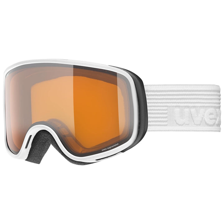 Uvex Unisex Jugend Scribble Lg Skibrille (1er Pack) Einheitsgrösse white/lasergold-clear Single, Ein