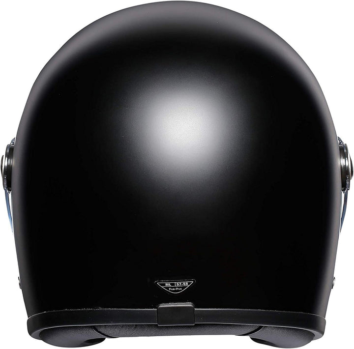 AGV X3000 ECE 22-05 Solid Motorrad Integralhelm ECE 22-05 Legends, Vintage Retro, Matt Schwarz, MS