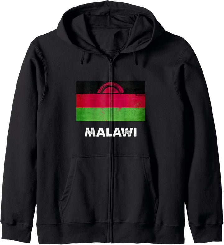 Flagge von Malawi Kapuzenjacke