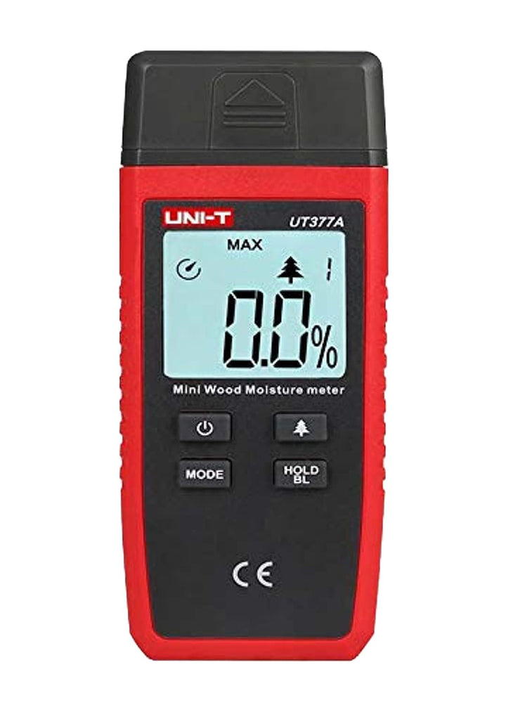 UNI-T UT377A - Holzfeuchtemessgerät, Messbereich: 2 bis 40%, Auflösung: 0,1%