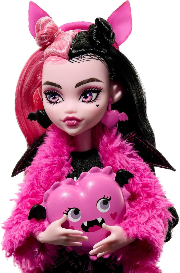 MONSTER HIGH Puppen- und Übernachtungszubehör, Draculaura Puppenhaustier Bat Count Fabulous, Creepov
