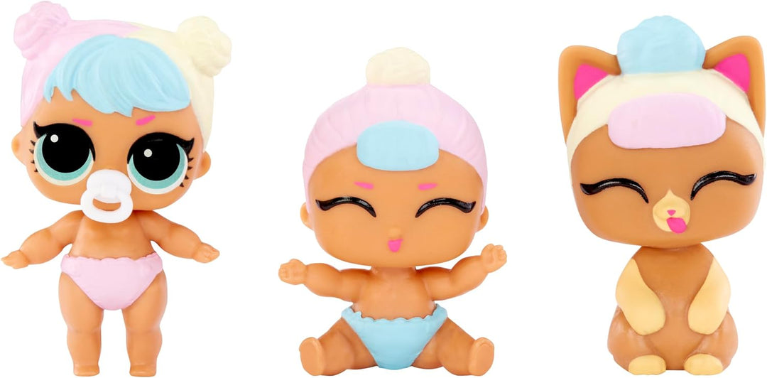 L.O.L. Surprise! Baby Bundle Surprise - Sammlerpuppen mit Baby-Thema - Zwillinge, Drillinge oder Hau