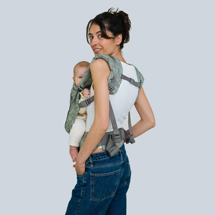 Love &amp; Carry ONE Evo Babytrage für Neugeborene (Akazie), Akazie