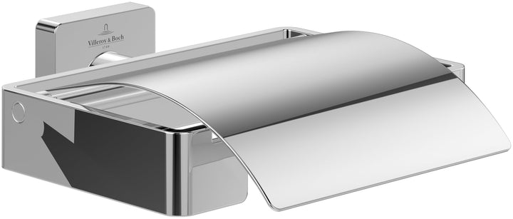 Striking Toilettenpapierhalter mit Deckel Villey und Boch Elements – Chrom Classic normal Chrom, Cla