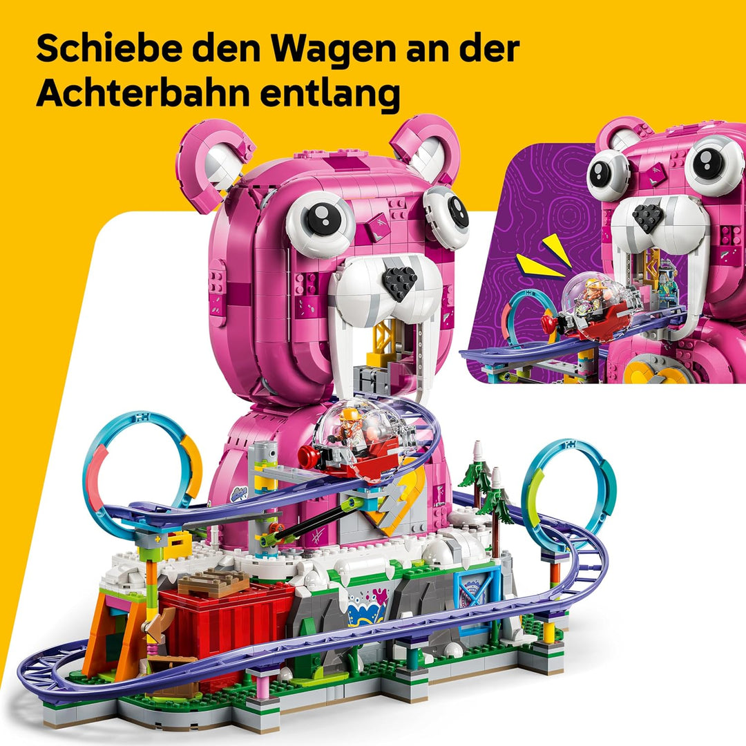 LEGO Fortnite Rave Cave - Interaktives Spielzeug mit Freizeitpark-Modell und 6 Minifiguren - Zimmerd