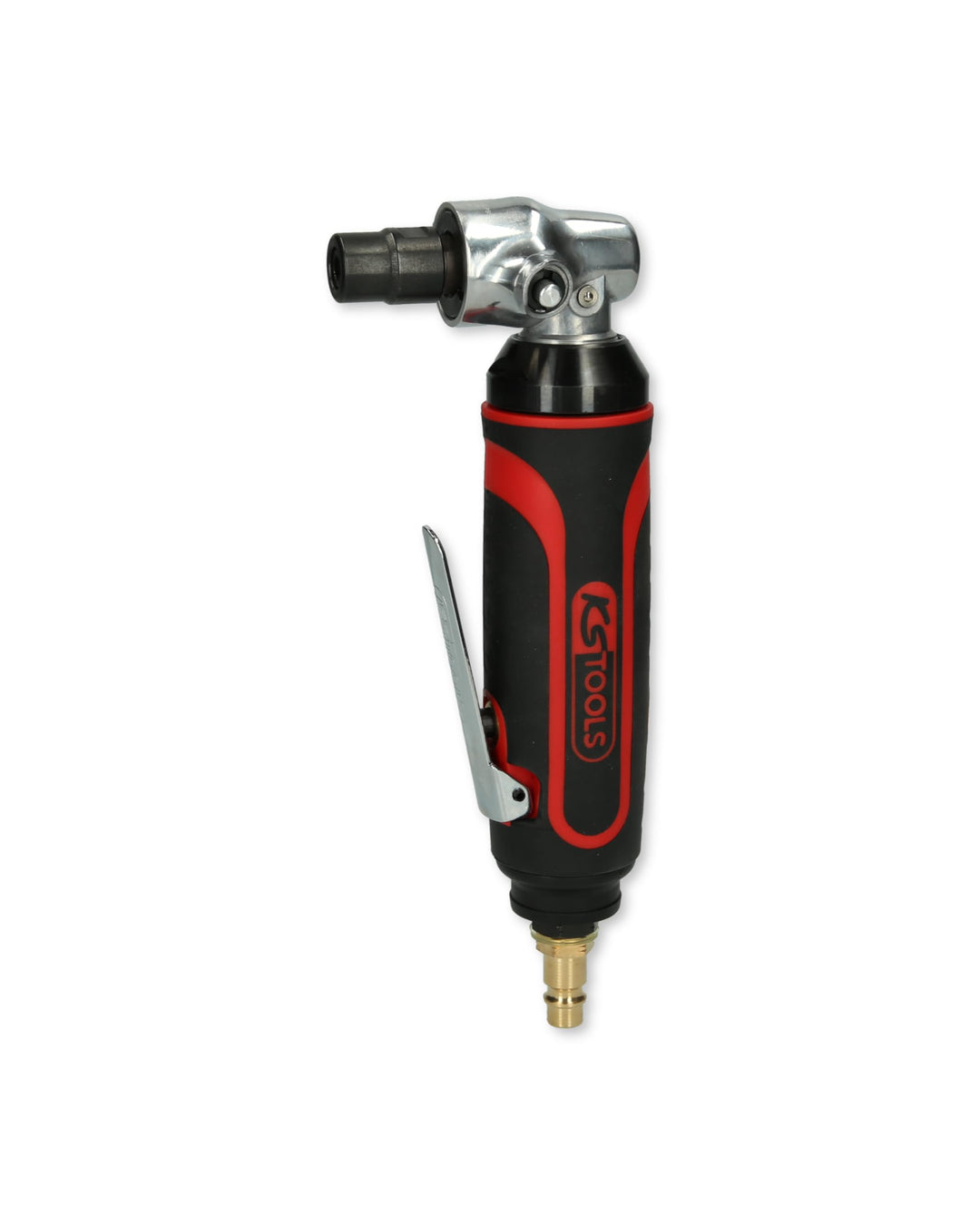 KS Tools Druckluft Winkelschleifer 515.5420 6mm I Druckluftschleifer mit Drehzahl-Regulierung I Für