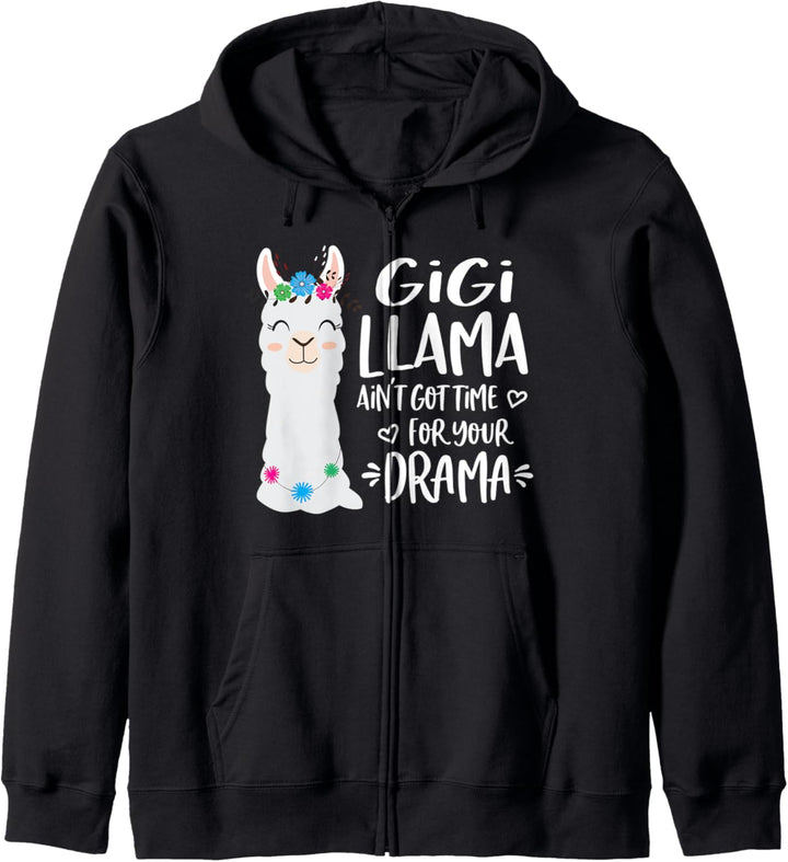 Gigi Llama Drama Alpaca Kapuzenjacke