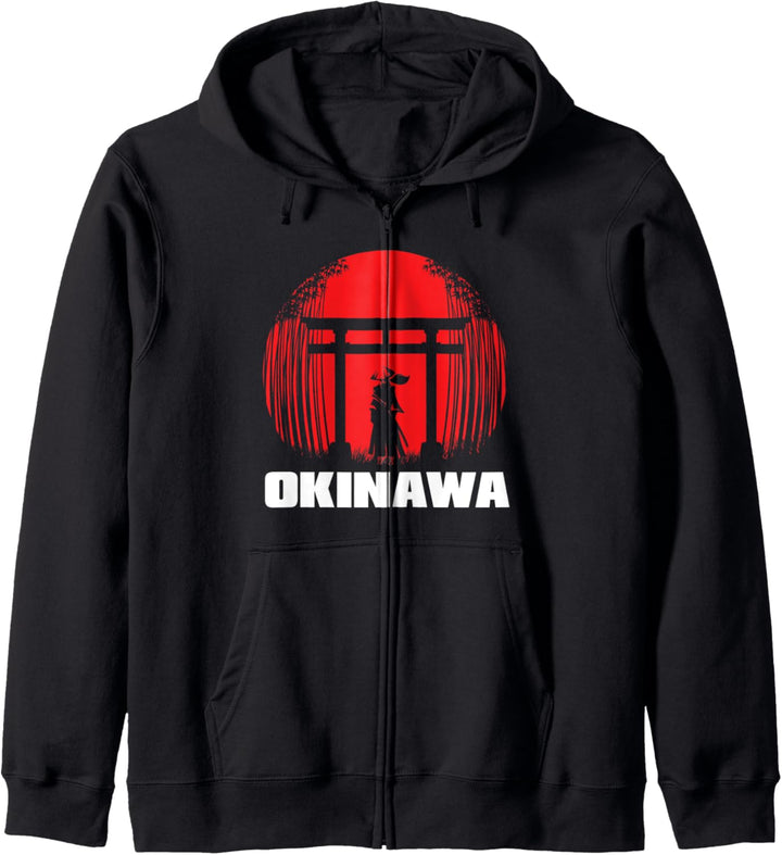 Japanisches Kunst Geschenk - Urlaub Okinawa Japan Kapuzenjacke