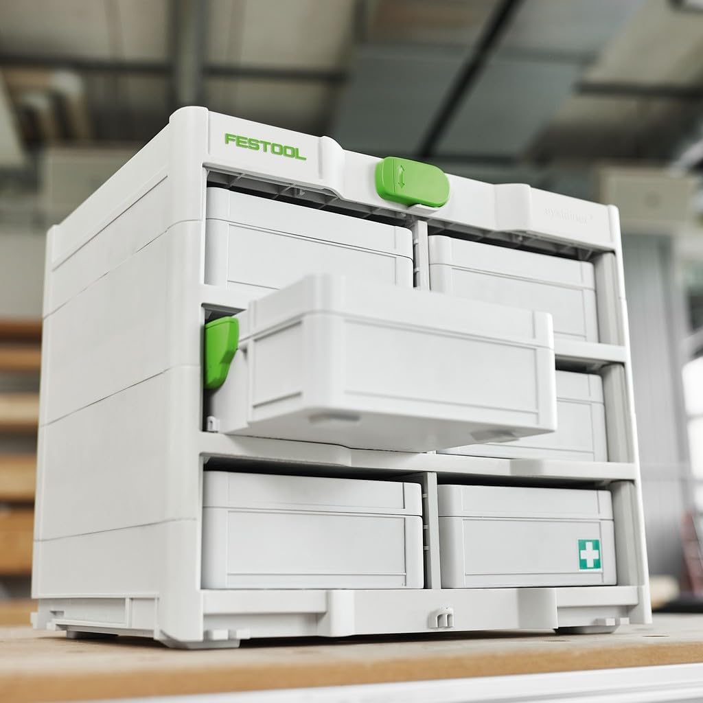 Festool Systainer³ Rack SYS3-RK/6 M 337-Set