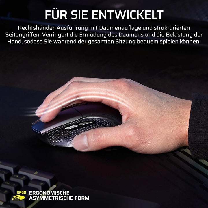 Corsair Harpoon v2 Wireless Gaming-Maus – Schwarz