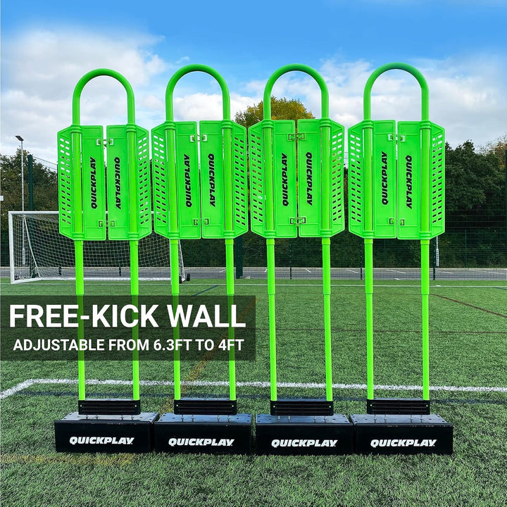 QUICKPLAY Replay Defender System – Verstellbare Höhe Replay Defender Faltbar &amp; Tragbar Modular Fussb