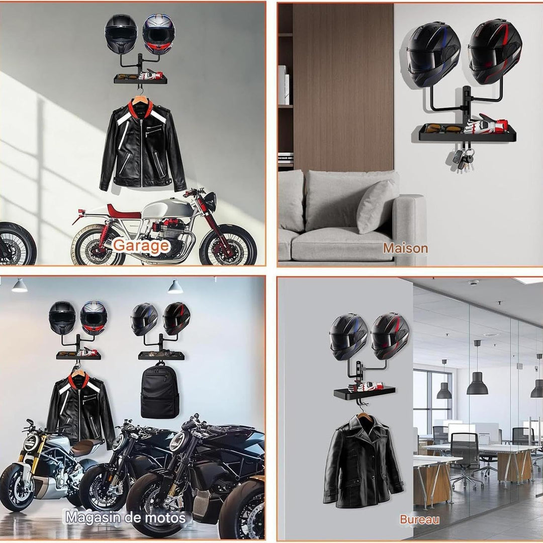 Motorradhelm-Halterung Powersport-Hardware Garagen-Aufbewahrungshaken