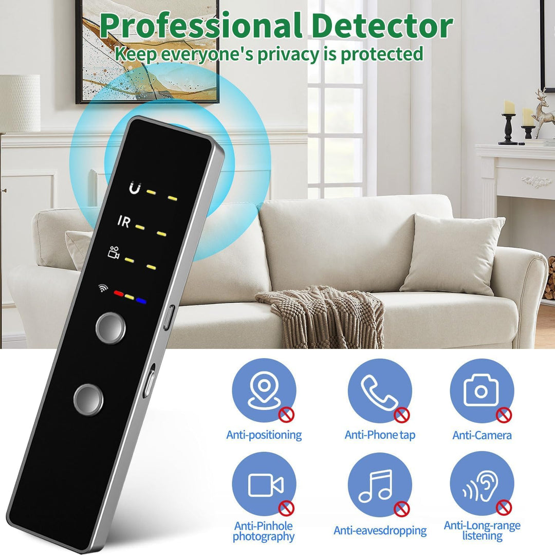 Wanzen Detektor – Spy Kamera Finder, Wanzenfinder &amp; Störsender | Versteckte Kamera, RF &amp; GPS Tracker