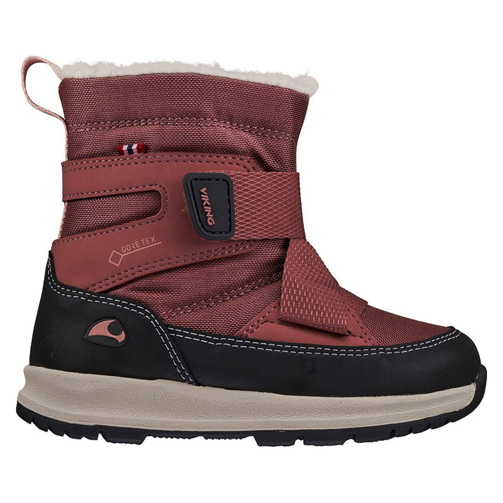 Viking Unisex Kinder Verglas Warm GTX 1v Schneestiefel 22 EU Peach Charcoal, 22 EU Peach Charcoal