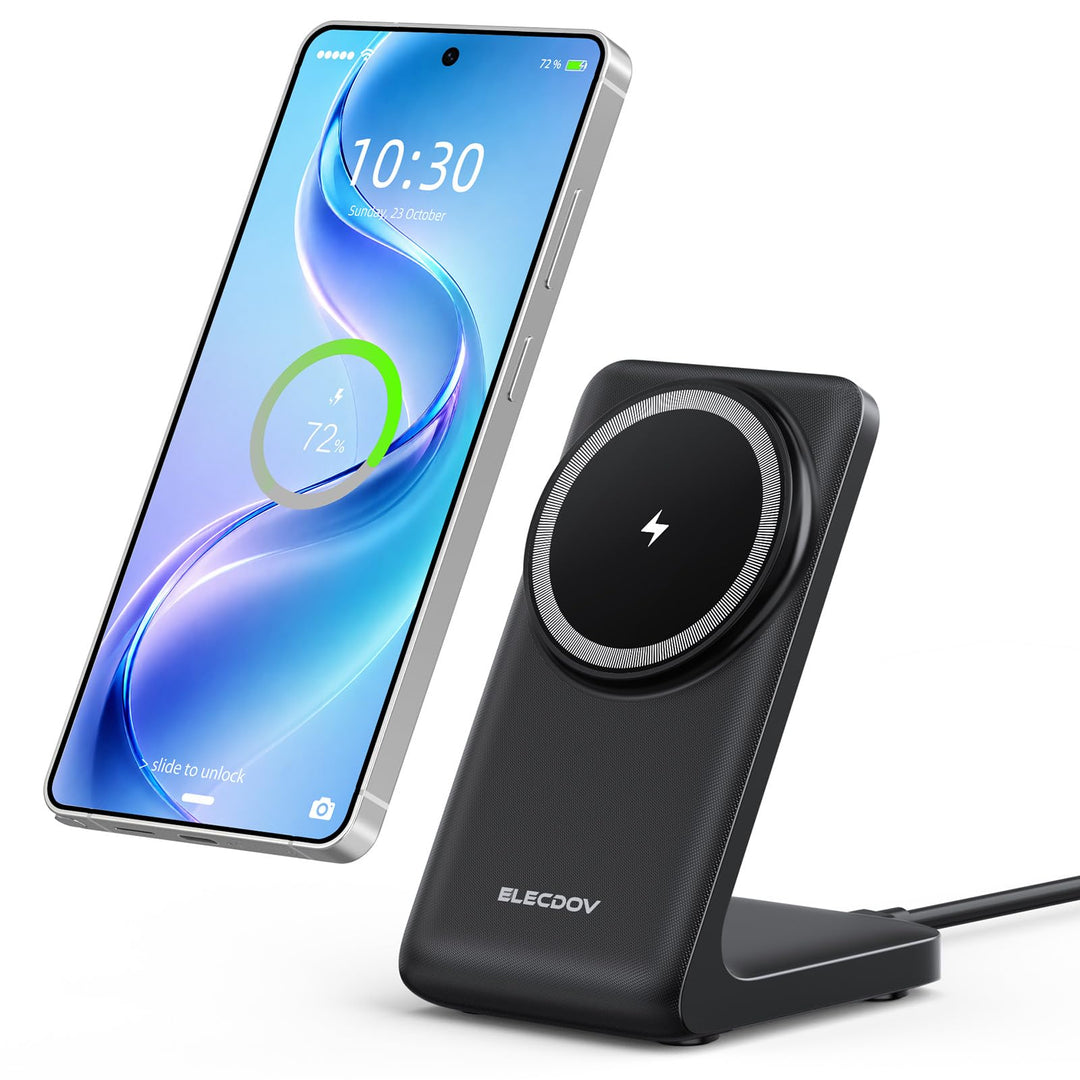 25W Induktive ladestation, Schnellladestation mit 30W USB-C Adapter