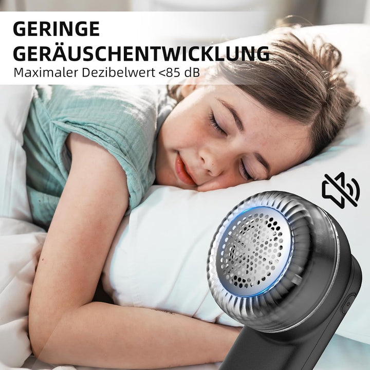 Fusselrasierer Elektrisch tragbarer Pullover-Entfilzer mit 3 Geschwindigkeiten 6 Blattklingen digita