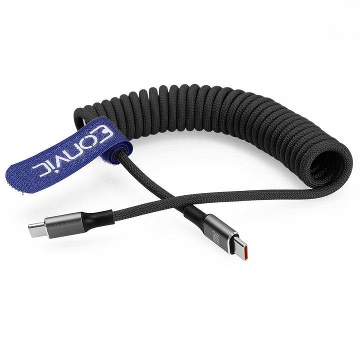 Haiwei Mate 60 Pro Switch USB C auf USB C, 240 W USB C auf USB C, schnelles Laden, geflochtenes Spir
