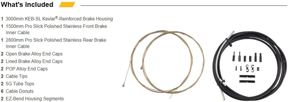 Jagwire Bremszugset Road Pro Organic Green, Organic Green