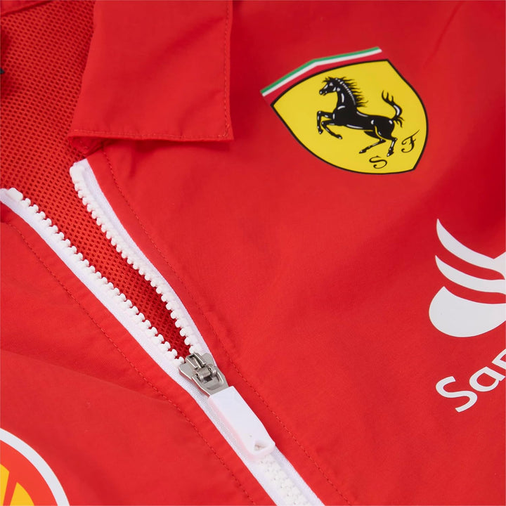 PUMA Scuderia Ferrari F1 Herren 2024 Team Coach-Jacke L Brennt rot, L Brennt rot