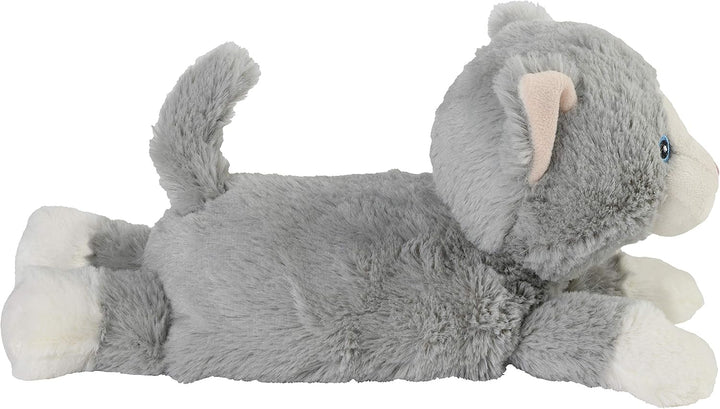 Warmies® Wärmekissen/Stofftier "Minis Katze grau" herausnehmbare Hirse Lavendelfüllung 20cm 270g (ex