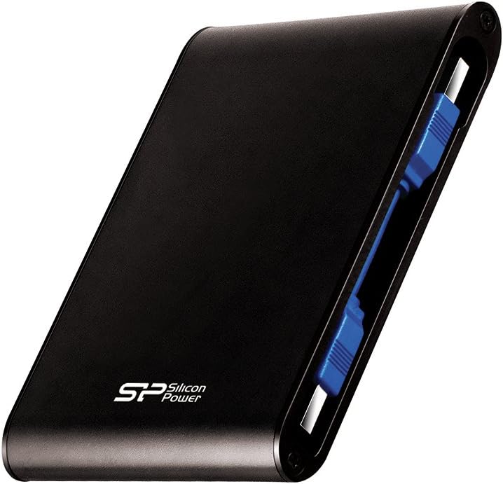 Silicon Power Armor A80 External Hard Drive 2000 GB Black