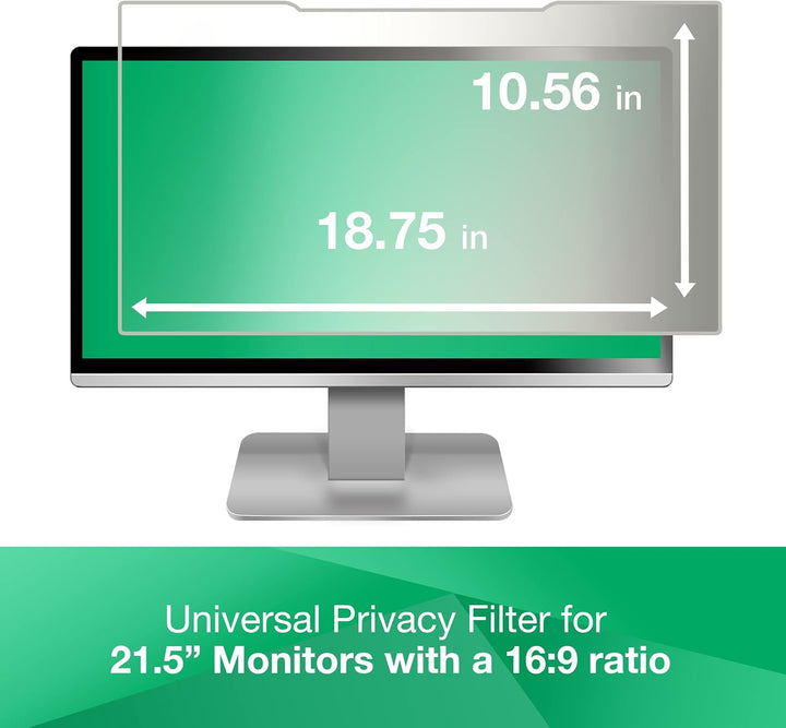 3M AG21.5W9 Blendschutzfilter für LCD Widescreen Desktop Monitore 54,6 cm (entspricht 21,5"), 54,6 c