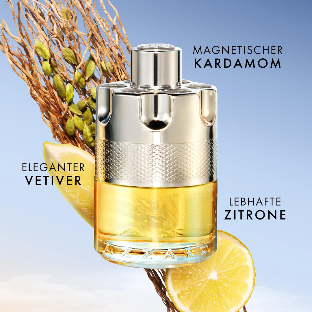 Azzaro Wanted Parfum | Parfüm für Herren | Eau de Toilette | Langanhaltend | Holzig und würziger Her