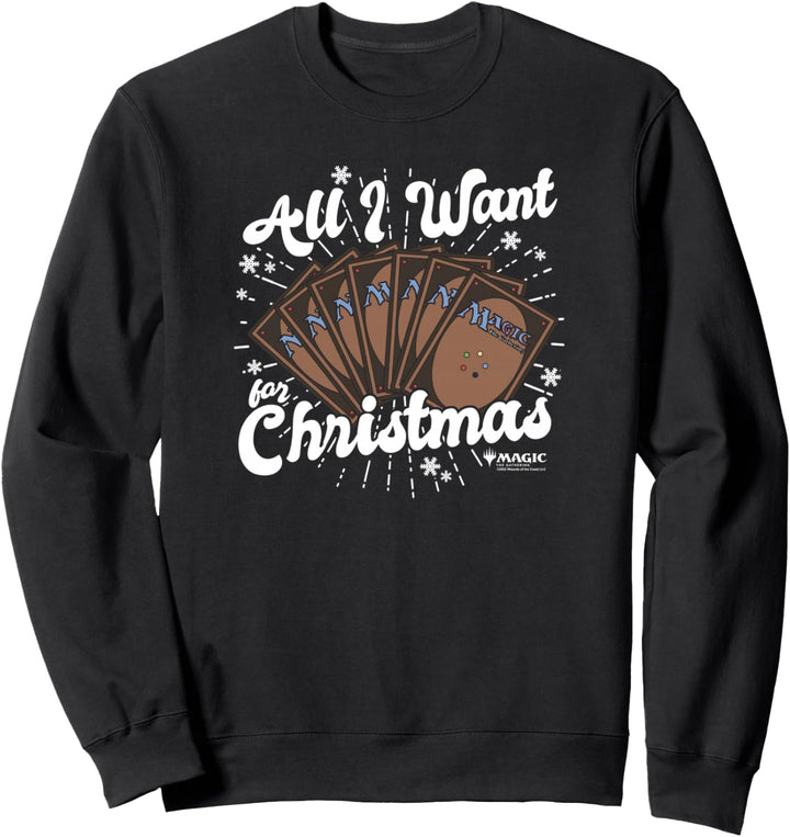 Magic: The Gathering All I Want For Christmas Poster Sweatshirt