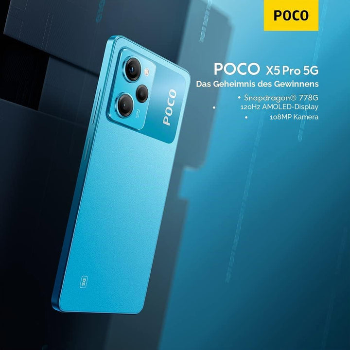 MOBILE PHONE POCO X5 PRO 5G/6/128GB BLUE MZB0CSBEU POCO