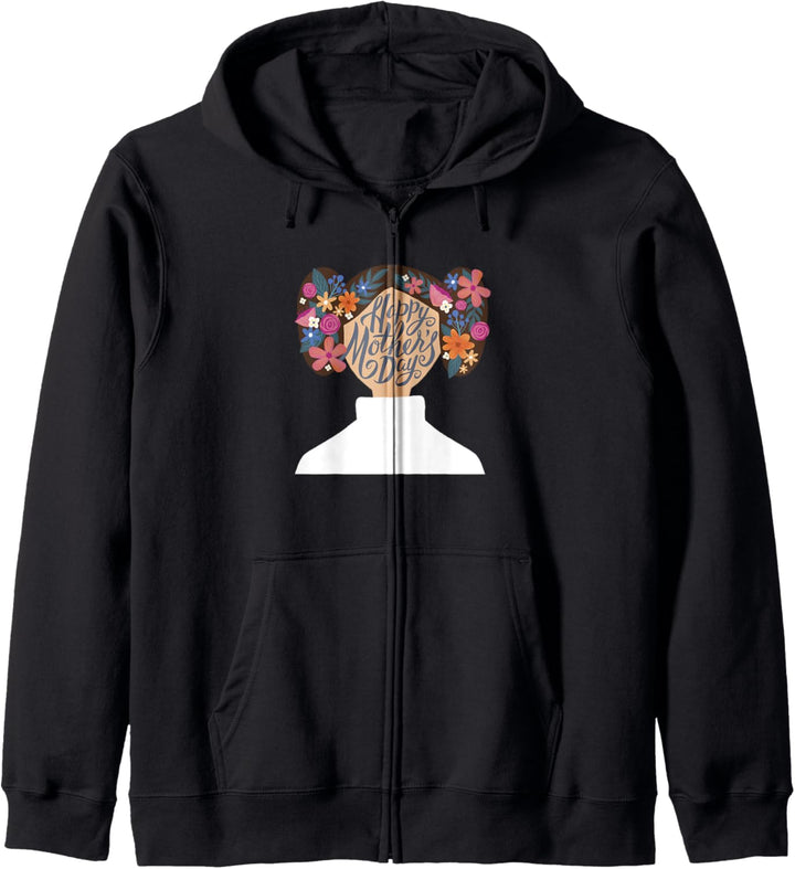 Star Wars Princess Leia Happy Muttertag Head Fill Kapuzenjacke