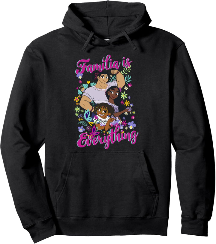 Disney Encanto Familia Is Everything Group Poster Pullover Hoodie